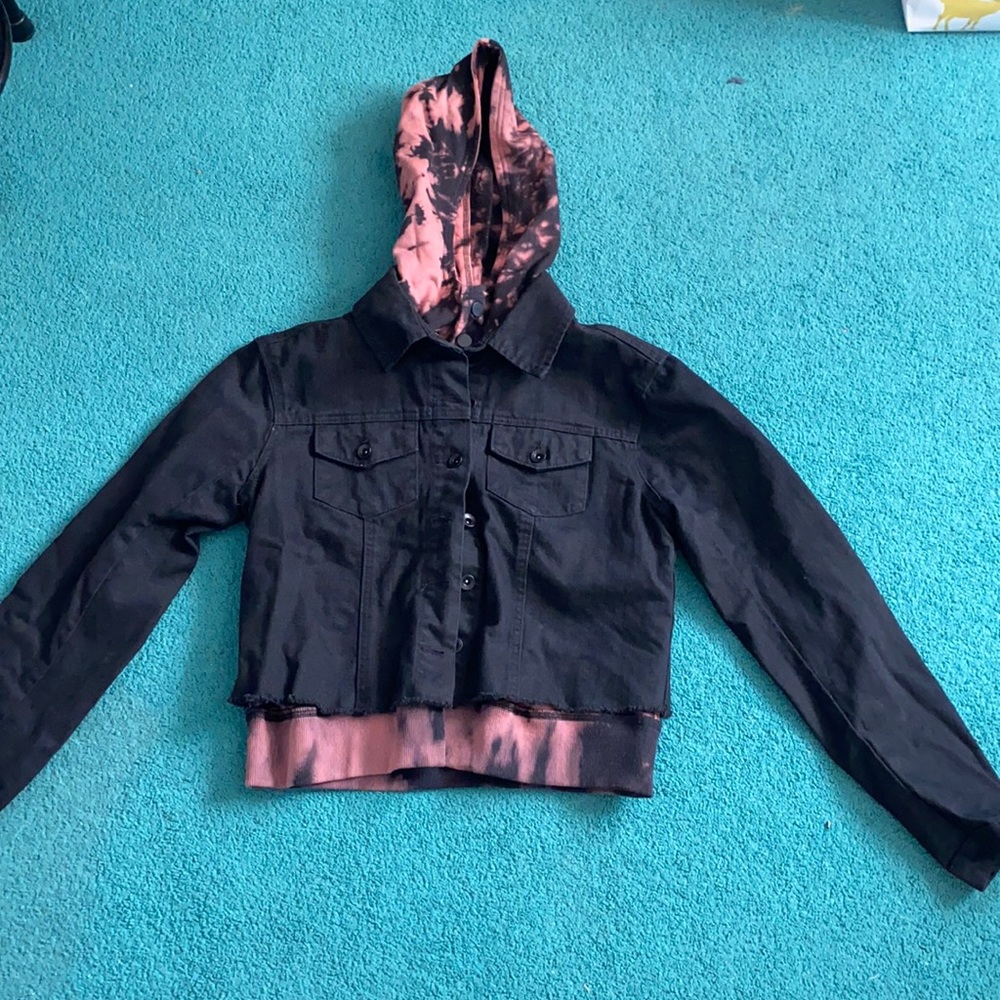Denim black jacket